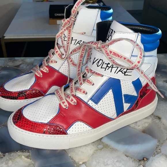 Zadig & Voltaire Shoes - LIKE NEW Zadig & Voltaire High-Top Sneakers Sz 39